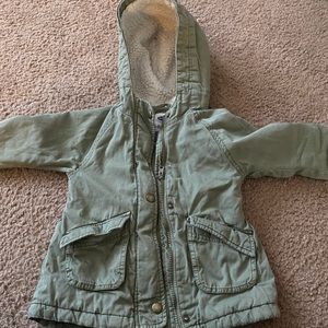 Old navy 5t green utility jacket